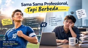 Sama Sama Professional, Tapi Berbeda
